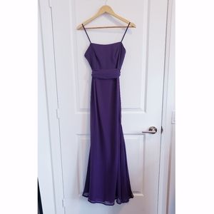 White by Vera Wang Purple Gown - Size 2